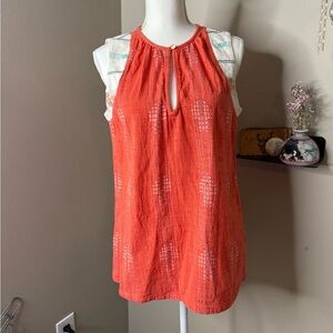 Ace & Jig Orange and Cream Tank Top